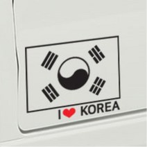 자동차 태극기 나라사랑 데칼스티커 셀프튜닝 차량스티커 20대남성 첫차선물 30대남성, 1개, 소형 오렌지