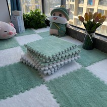 뽀글이 바닥 쿠션매트 유아 놀이방 거실 매트 퍼즐매트 10p, 30x30x1.0cm, 5