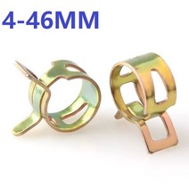 조인트 클램프 10 pcs4mm-37mm 연료 스프링 클립 진공 실리콘 호스 클램프 자동차 오일 워터 파이프, 23 18mm 10pcs