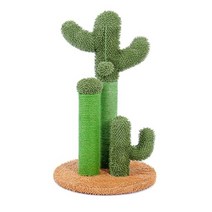 먼치킨 원목 캣타워 푸시캣 무소음 캣휠 고양이 호텔 캣돌 2 size cactus, l, 협력사, amt0066bn