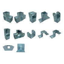 사각 각 파이프 브라켓 조인트 각관 연결 25mm 30mm, CL형조인트