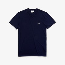 라코스테 라운드 반팔티 TH6709 166 네이비