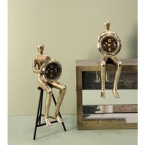 모던탁상시계 인테리어시계 더맨, 거치형더맨