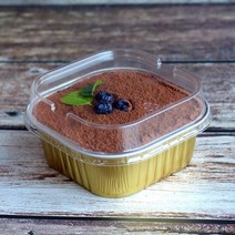 다양한 용량 티라미수용기 12개씩 소형 중형 대형 보틀케이크용기 알루미늄카페디저트포장 떠먹는큐브케익그릇 타르트보관케이스 호두파이 애플사과파이 타원형 하트 직사각 원형크림브륄레용기