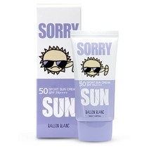 발롱블랑 스포츠 선크림 레포츠 골프 쏘리 남자 모이스처 워터프루프 SPF50+ PA++++(유통기한 2023.06.25까지), 발롱블랑 스포츠 쏘리 선크림 50ml