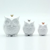 몰드몰 수제몰드 - 부엉이 ( 3D ) (소 중 대), 소