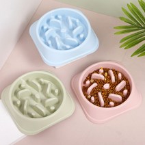비만 방지 강아지 애견 애묘 고양이 급체 구토 그릇, 곰블리샵 3비만방지그릇-핑크, 곰블리샵 본상품선택