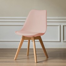 로얄다이아 에펠의자 인테리어의자 카페 화장대 의자 식탁의자 포인트체어 DIY의자, 인디핑크 에펠체어