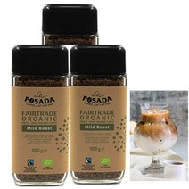 포사다 유기농 다크로스트 커피 마일드로스트 커피 아라비카 원두 공정무역 100g 1병 2병 3병, 마일드로스트 100g
