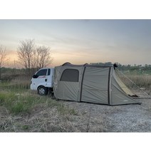 픽업트럭 카쉘터 차박텐트 1톤 트럭 캠핑 차박 TPU창포함 풀세트캠프밸리 풀세트 125869