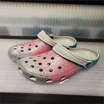 셀러허브 1 크록스 SH01 클래식 그라데이션 글리터 클로그 206992(3)-0ZT