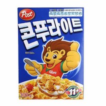 콘푸라이트 300g 4개 아침 식사대용 간단한 점심 밥대용 한끼 밥대신 간편식 간식 직장인 아이들 어린이 아이 유아 회사 사무실 애들 간식거리 초등학생 어른 어린이집 유치원 과자