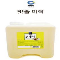 [고객만족 미르쇼핑] 청정원 셰프원 미작 10kg 맛술 말통 고기 누린내와 생선 비린내없이 부드럽고 깔끔하게, 미르쇼핑 청정원 셰프원 미작 맛술 10kg 4통