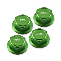 GPM 금속 알루미늄 24MM 휠 너트 타이어 ARA310929 아르마 1/5 크라톤 아웃캐스트 EXB 8S 4WD 몬스터 트럭 RC 자동차 업그레이드 부품용, [03] green