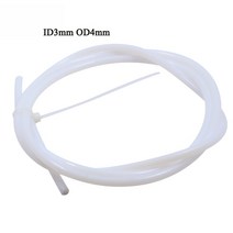 1.75mm 3mm 필라멘트 용 PTFE 튜브 Bowden feeding 3D 프린터 부품 휴대용 파이프 커터 블레이드 나일론 PE 절삭 공구, [04] ID3mm OD4mm 1m
