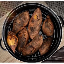 구운 감자 겨울 간식 범랑 직화 냄비 직화구이팬 구이 감자냄비 고구마 고구마냄비가스렌지 캠핑 군밤냄비, 상세페이지참조