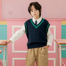 올리반 너드 니트 베스트