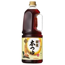 기꼬만 혼쯔유 1.8L / 일본 일식 대용량 업소용 간장 장국 다시다 육수 국물용 오뎅 우동 소바 모밀 소스용