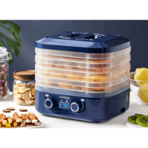 말린 과일 기계 식품 야채 애완물 가정용 건조기, 백색 타이밍 모델 3중 대용량