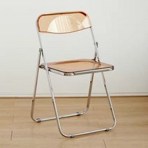 투명 접이식 의자 다양한색상, D