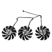 1LOT 78MM T128010SU PLD08010S12HH RX 5700 GPU 팬 기가 바이트 게임용 그래픽 카드 냉각, 02 PLD08010S12HH