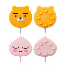 카카오프렌즈 흡착식 무선 충전패드 무선충전기, 1개