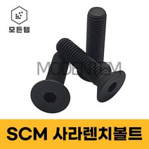 SCM 접시머리 렌치볼트 특강렌치볼트 L렌치 M3~M16, SCM 사라렌치볼트 M16x25mm(1개)