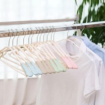 미끄럼 슬림 방지 티셔츠 니트 나시 옷걸이 블루5개, 1