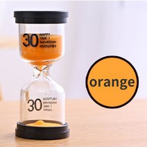 키네틱아트 모래 시계 타이머 1 3 5 10 15 30/60 분 어린이 선물, [04] 60 분, [03] 3