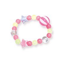 미리사몰 팔찌 만들기 세트 구슬 끼우기 비즈 공예 다양한 디자인 아동 유아 어린이 방과후 돌봄 장난감 놀이 미술 수업 준비물 우레탄줄 단체 DIY 키트, 팔찌 만들기 세트:MP65 슈퍼스타팔찌(핑크)