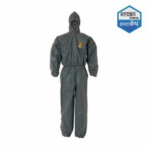 크린가드 A10 보호복 후드 회색 사이즈 4304379 4304378, 4304379 대형 L
