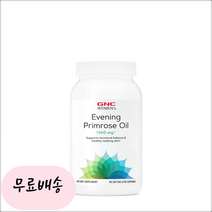 [GNC]-M2-달맞이꽃 종자유 우먼스 이브닝 프림로즈 오일 1300mg 90정, 1개, 90개