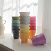 카라멜샵 멜라민 디저트 컵 22color, 코랄 레드, 1개
