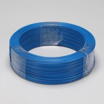 천지몰 HFIX전선 HF-IX케이블 2.5SQ 1.78MM 300M 단선 청색, 1개