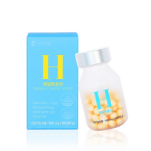 한미양행 히알루론산 500MG X 60캡슐 X 2병 비타민A 효모 비타민E