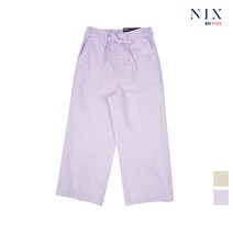닉스키즈 닉스키즈 여아 타소재 린넨 워싱 페이퍼백 와이드_FKPMDYW971M