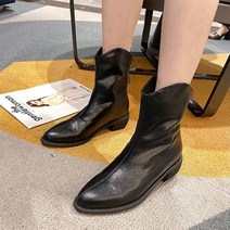 코지23 / 여자 유니크 커리어우먼 모임룩 환상적인 미들 부츠
