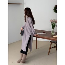 에베쏘 테잎단추 임산부 원피스