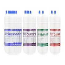 [필터테크] 루헨스 WHP-2200 1년세트 정수기필터호환 고급형 9인치 단방향 (UF), 상세 설명 참조