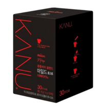 카누 콜롬비아 블렌드 마일드 로스트 아메리카노 원두커피믹스, 30개입, 4개