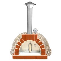 화덕 피자 오븐 전원주택 오리 가든 식당 벽돌 세라믹, 야외 장작가마(스토브 프레임 포함)