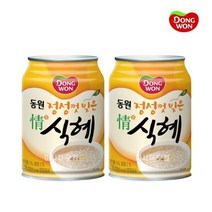 동원 정식혜 음료수 음료 음료수수 238ml x 24캔 싸다몰2822446