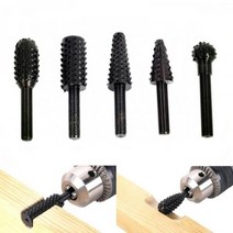 [기간행사]목공용 목재 홈파기날 5가지 모양세트, 상세페이지 참조