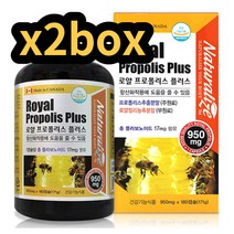 로얄젤리 플러스 프로폴리스 대용량 180캡슐 가족 2통 노년 시댁 20대 30대 40대 50대 선물 로열제리먹는법
