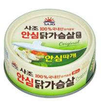 해표 안심 닭가슴살 통조림, 90g, 6개