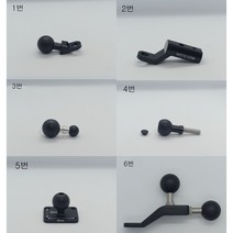 핸드폰 거치대 호환 용품 램마운트 호환가능 배달 스마트폰 휴대폰 오토바이 바이크, 3번