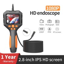 자동차 차량용 정비 공구 복스 세트 산업용 파이프 내시경 P10 3.9/5.5/8mm 2.8 인치 ips 컬러 HD 화면 10, 03 2M_03 3.9mm