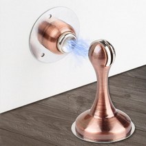 도어 방문 스토퍼 안전 고정 찍힘방지 충격완화 범퍼, 2-자석스토퍼-그린
