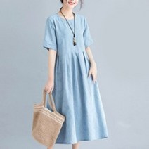 린넨 시원소재 원피스 362