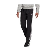 adidas 아디다스 남성 Aeroready 에센셜 테이퍼드 커프 우븐 3-스트라이프 바지